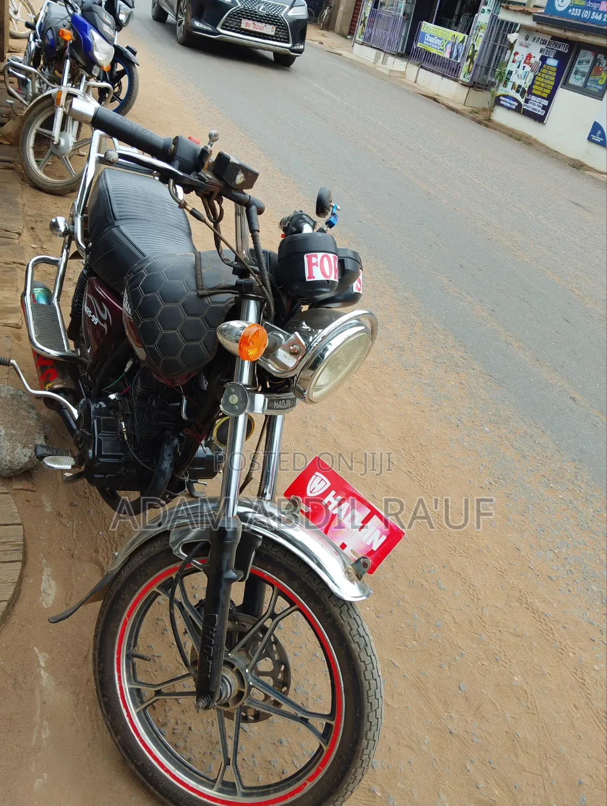 Haojue HJ125-8K 2022 Red