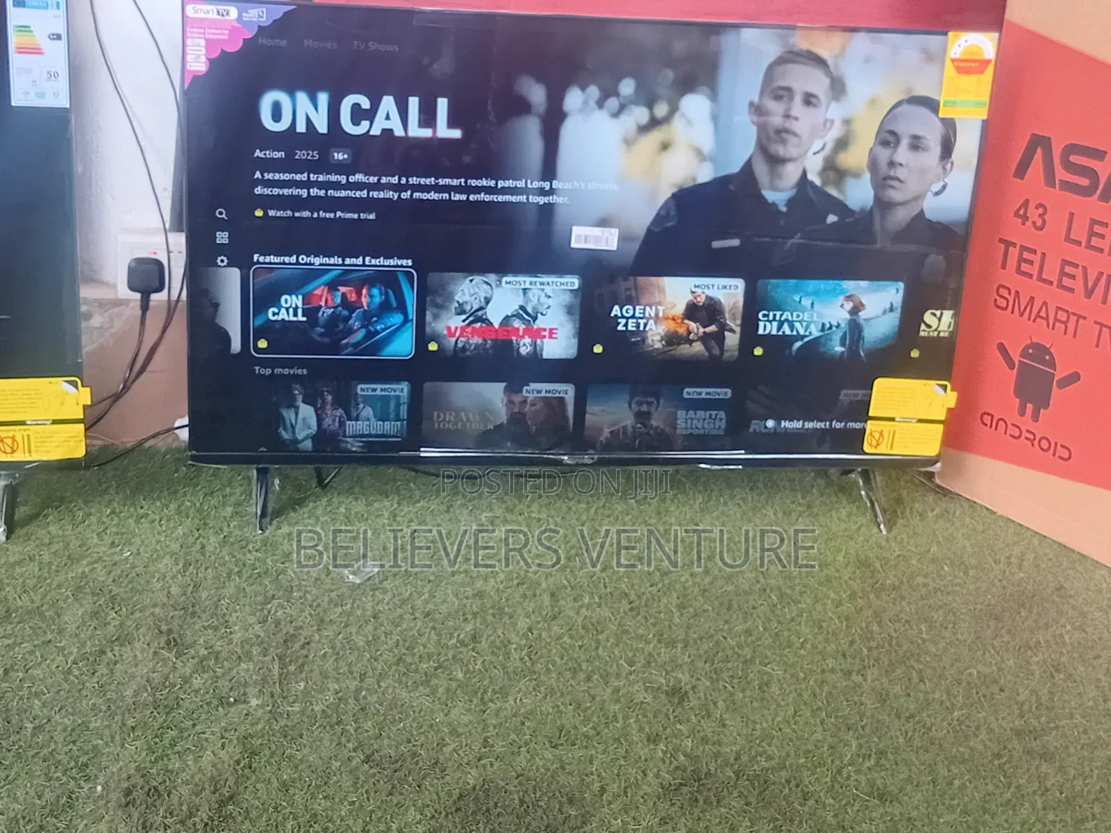 Asano 43-Inch Smart LED TV – Big Screen Entertainment
