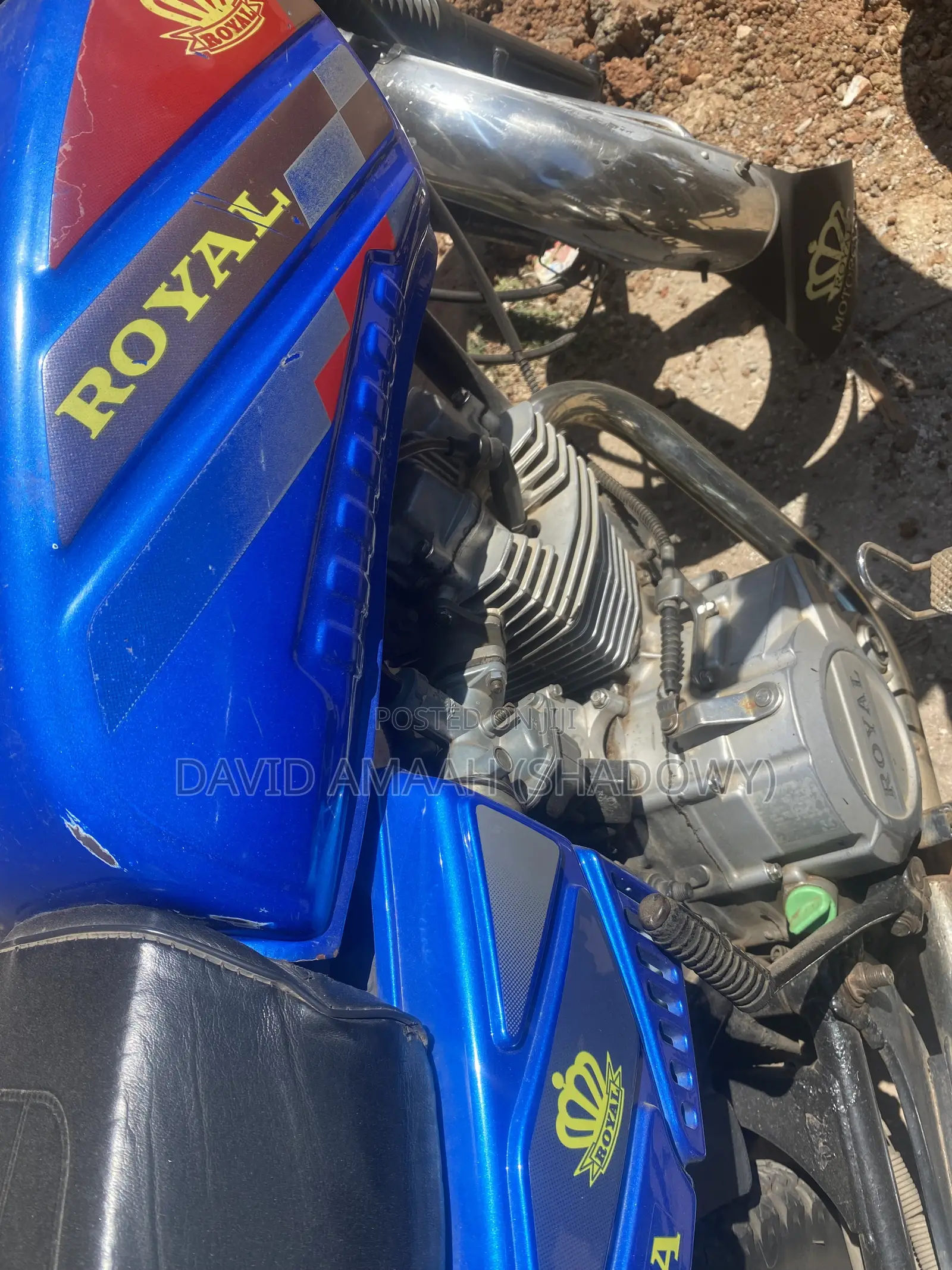 Royal Motorcycle 2022 Blue