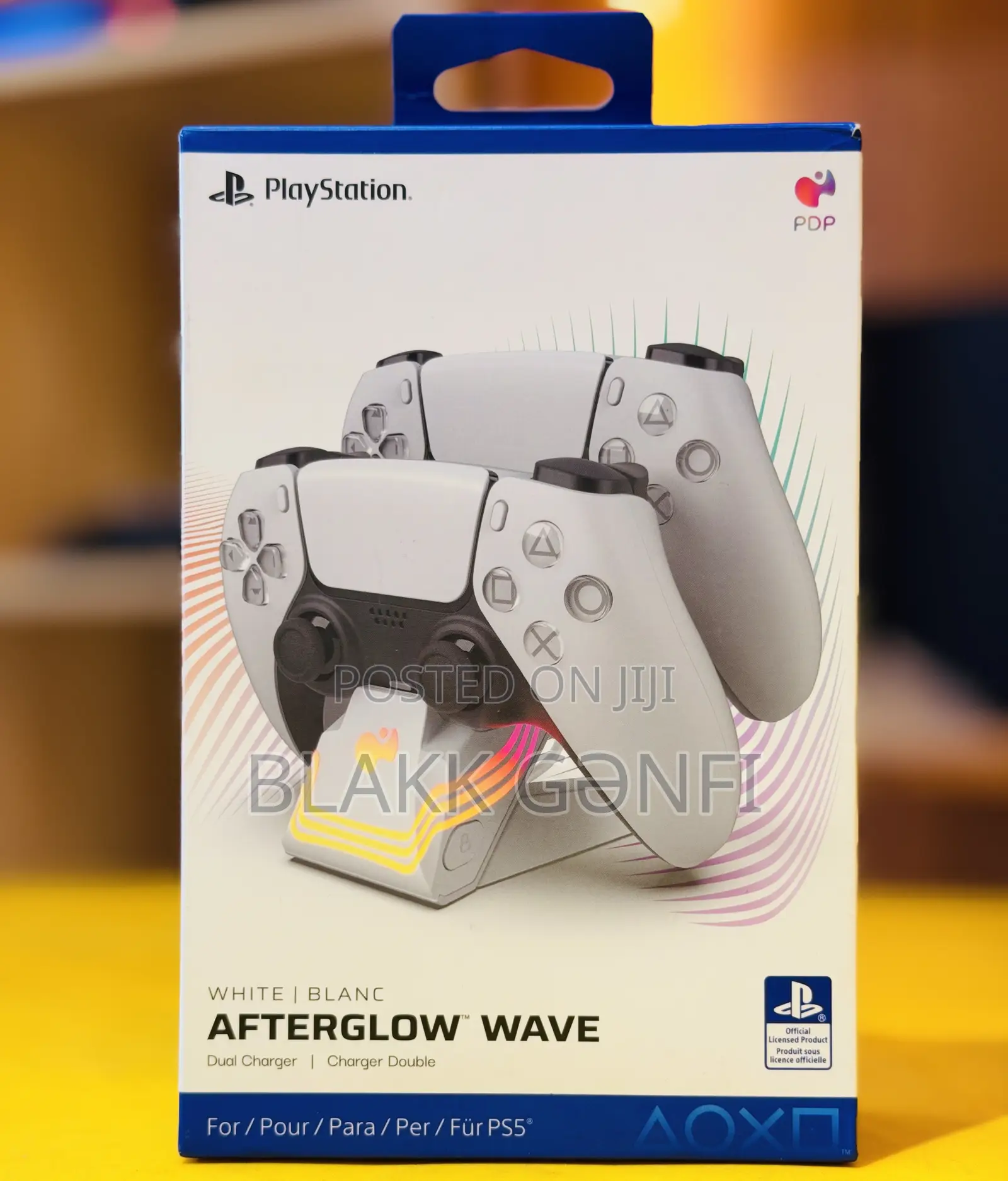 PS5 Afterglow Wave RGB Dual Charger