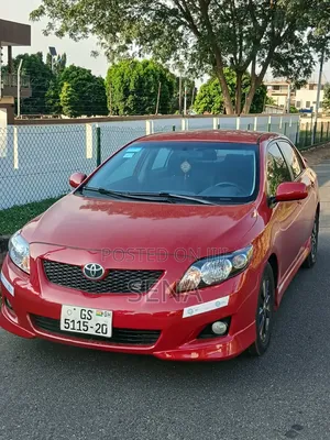 Toyota Corolla 2010 Red