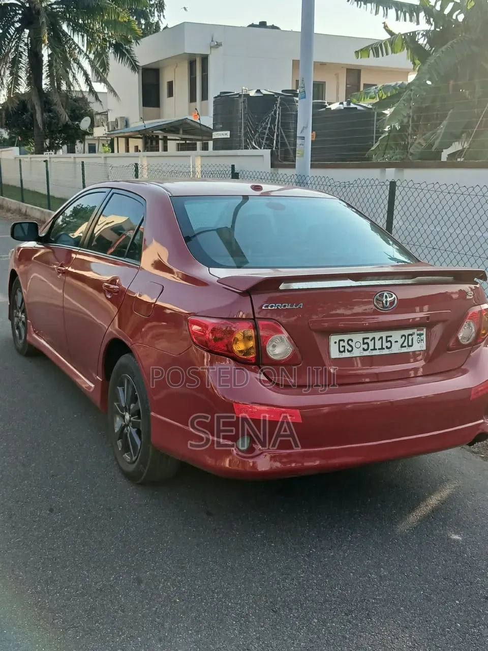 Toyota Corolla 2010 Red