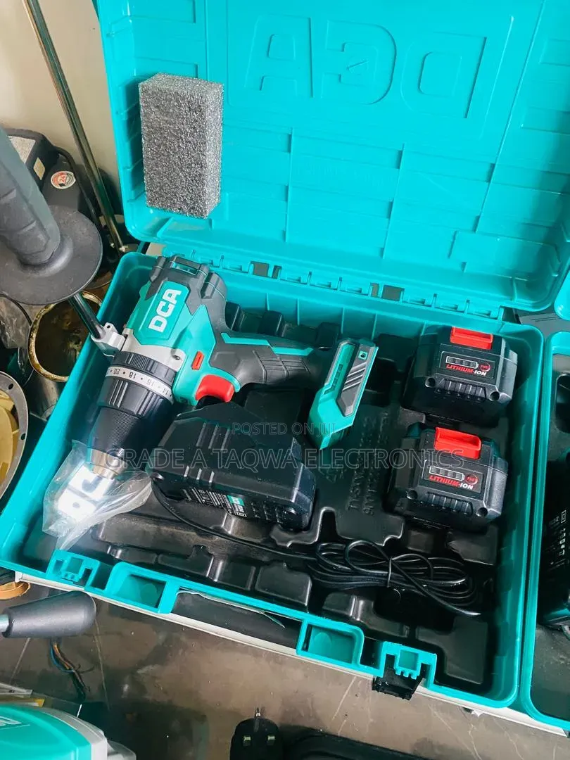 DCA 13mm 20V Cordless Brushless 2-Speed Hammer Drill