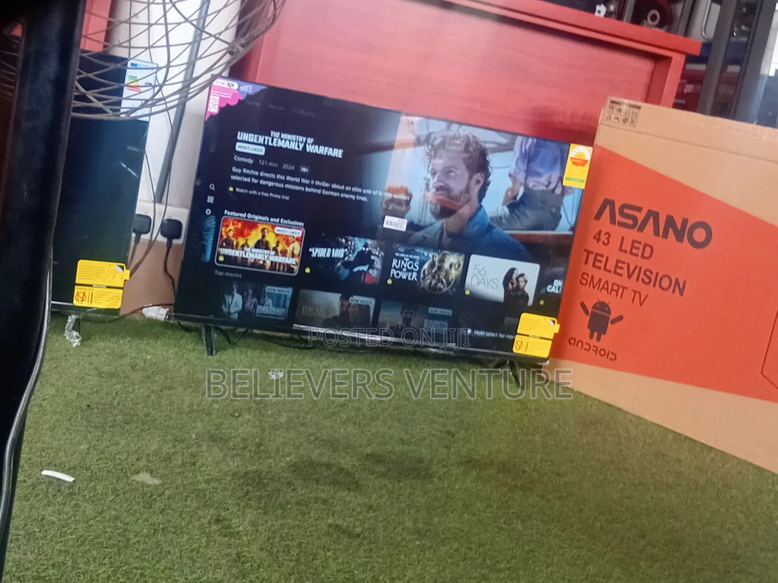 Asano 43” Smart TV – Enjoy Movies, Shows More