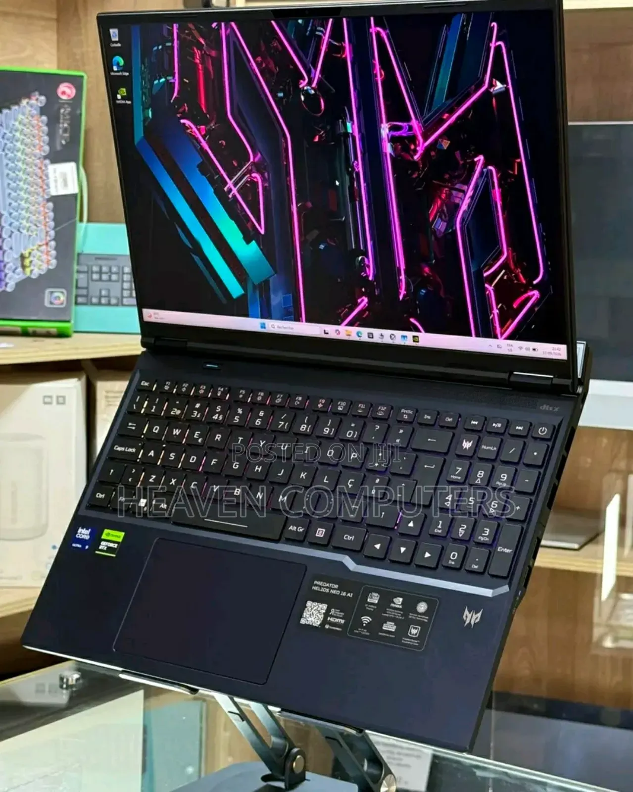 New Acer Predator Helios Neo 16 AI 32GB Intel Core Ultra 9 SSD 2T