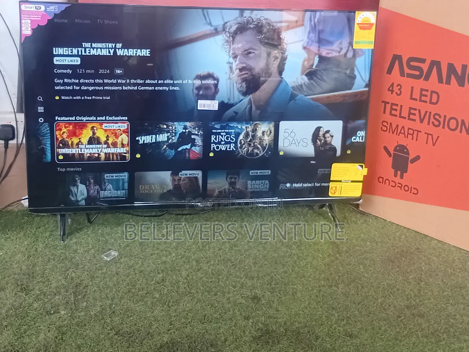 Asano 43-Inch Smart LED Television – Smart Entertainment Made Easy