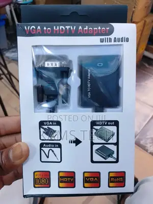 VGA to HDMI Adapter + Audio