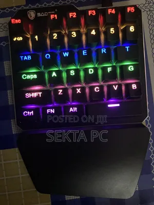 SADES One-Handed RGB Gaming Keypad