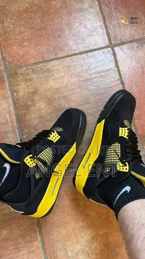 Nike Air Jordan 4 Retro Sneakers Available in Box (Location: Adum KSI)