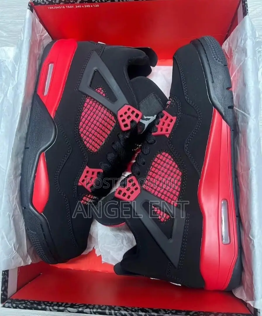 Nike Air Jordan 4 Retro Sneakers Available in Box (Location: Adum KSI)