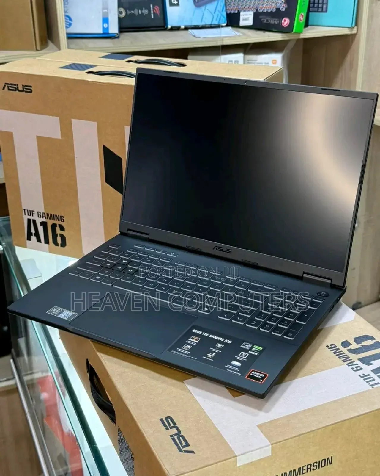 New Laptop Asus TUF Gaming A16 16GB AMD Ryzen 7 SSD 512GB