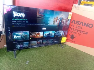 Asano 43-Inch Smart TV – Perfect for Movies Streaming