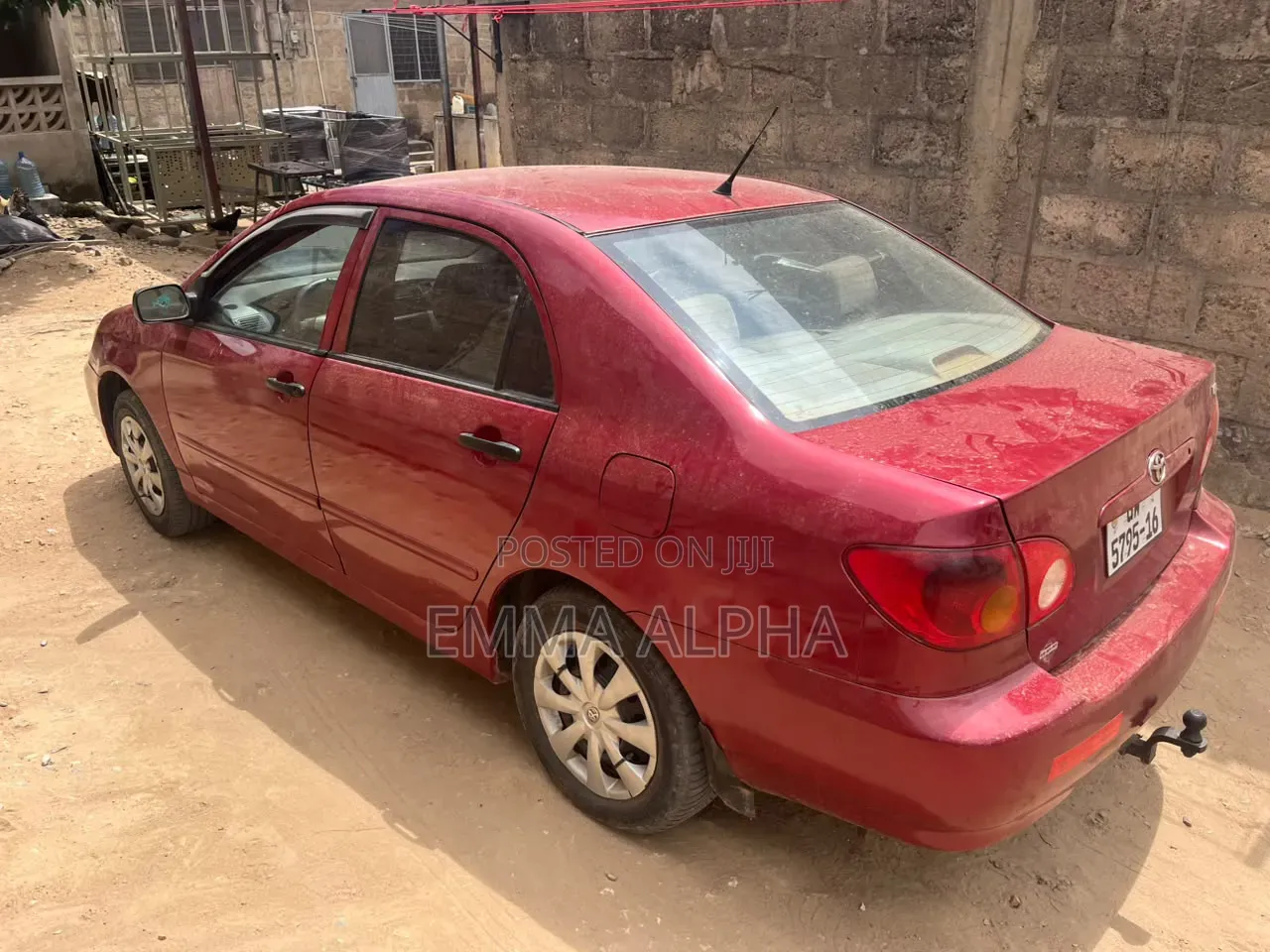 Toyota Corolla 2005 Red