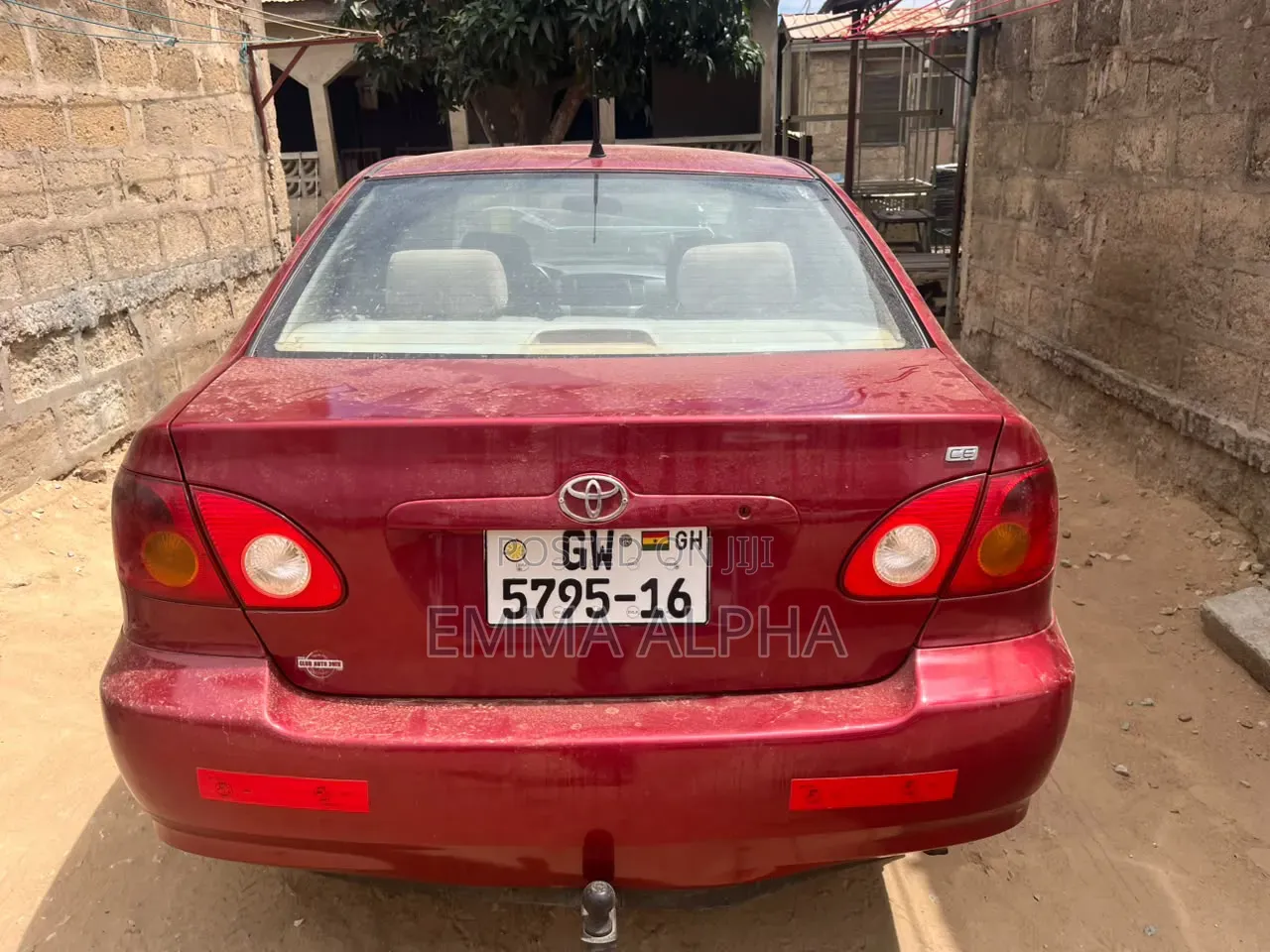 Toyota Corolla 2005 Red