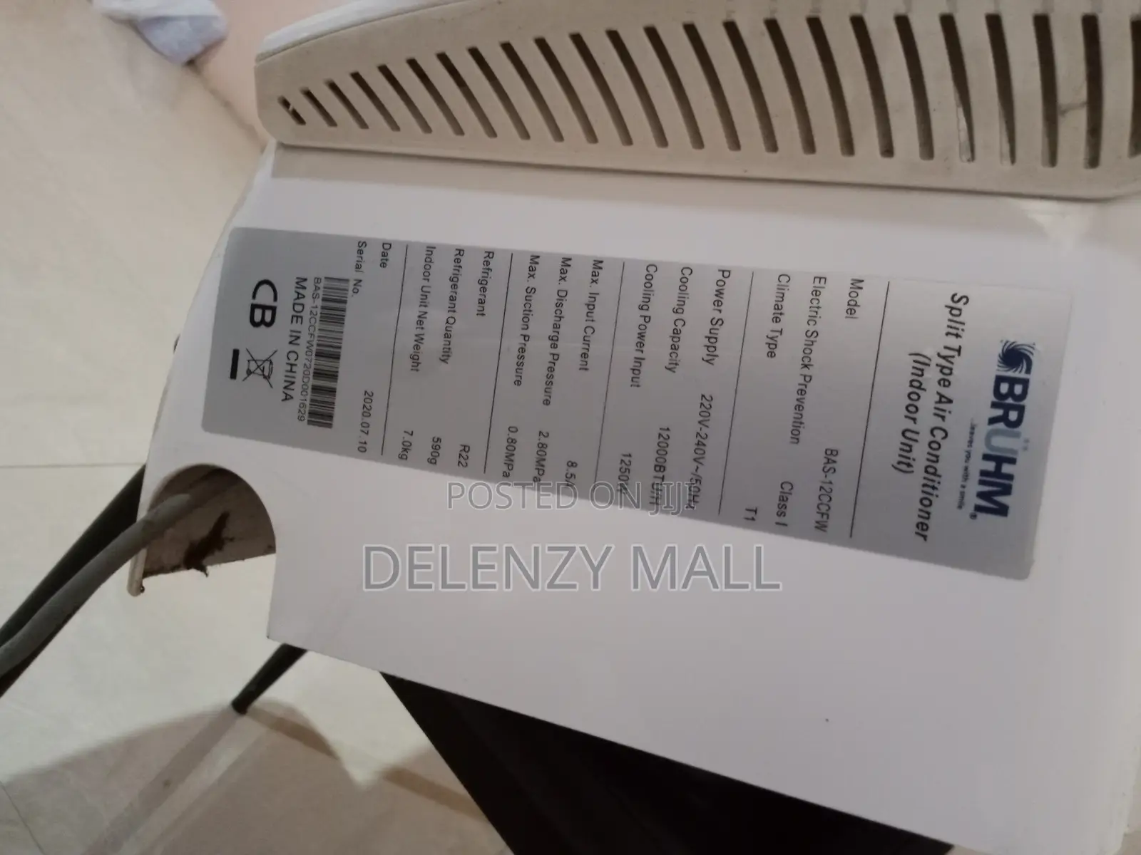 AC Indoor Unit 1.5hp
