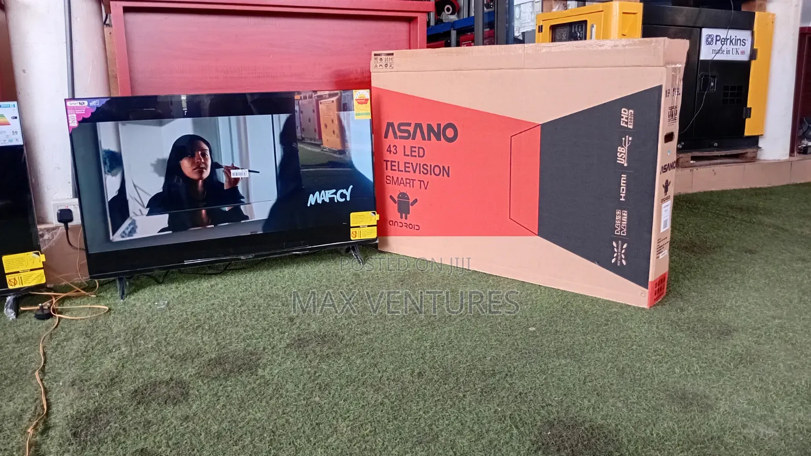 Asano 43" Smart TV – Sleek Frameless Entertainment 43inches