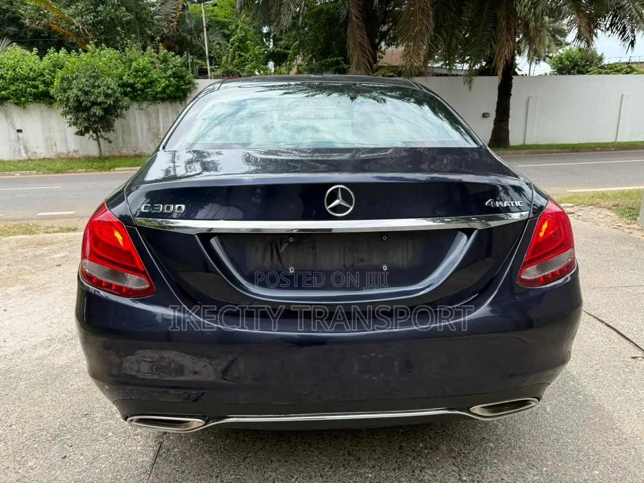 Mercedes-Benz C300 Base 4Matic Coupe AWD (2.0L 4cyl 7A) 2017 Blue