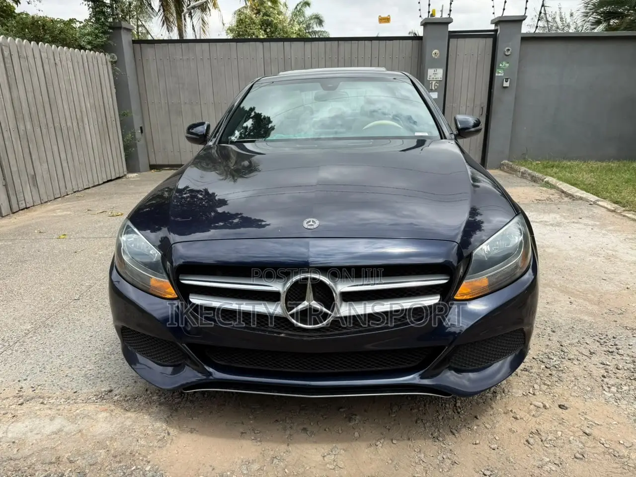 Mercedes-Benz C300 Base 4Matic Coupe AWD (2.0L 4cyl 7A) 2017 Blue