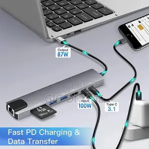 8-in-1 USB Type-C Hub With HDMI