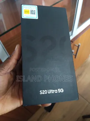 New Samsung Galaxy S20 Ultra 128 GB Black