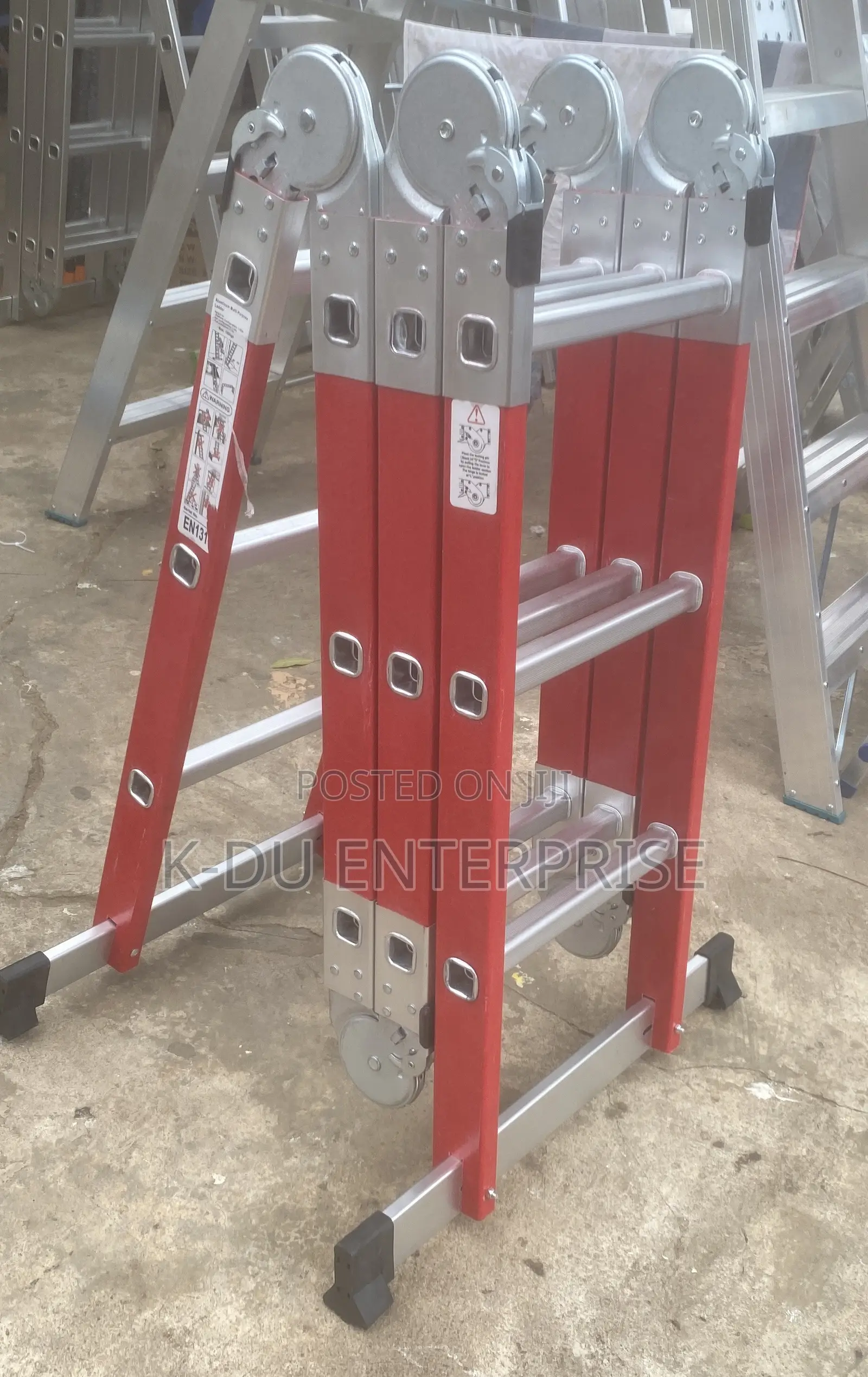 Multipurpose Fiberglass Ladder 4x3