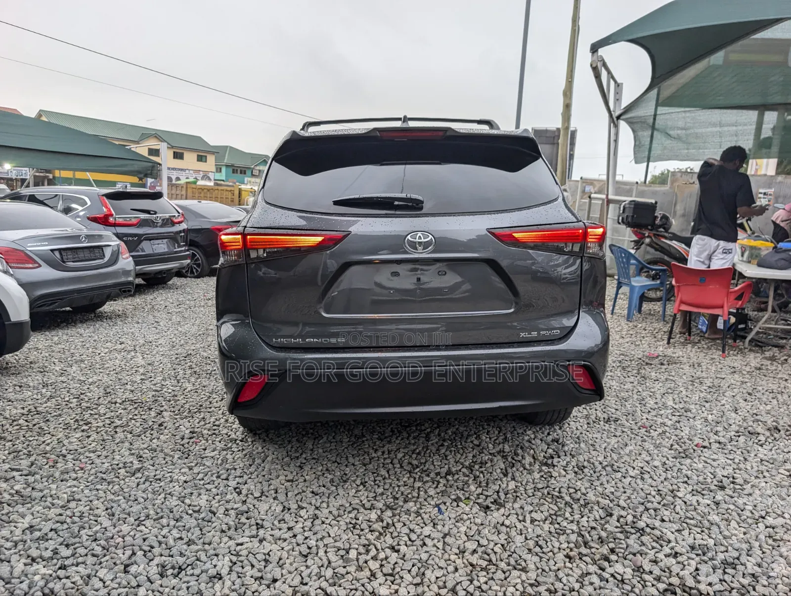 Toyota Highlander XLE 2022 Gray