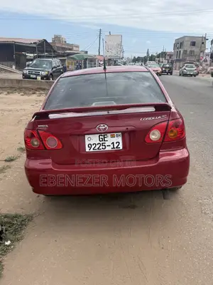 Toyota Corolla 2006 Red