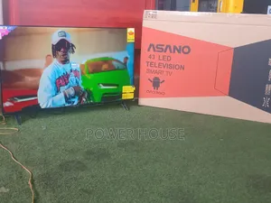 43-Inch Asano Smart TV Premium Quality, Powerful Performance Crystal