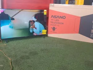 43-Inch Asano Smart TV Premium Quality, Powerful Performance Crystal