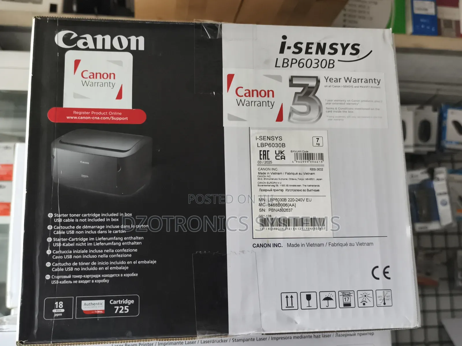 Canon I-Sensys LBP6030B