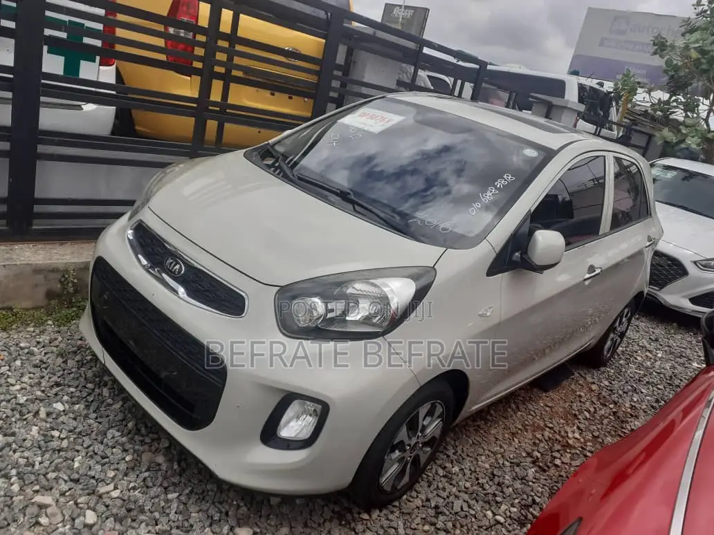 Kia Morning 2012 Off white