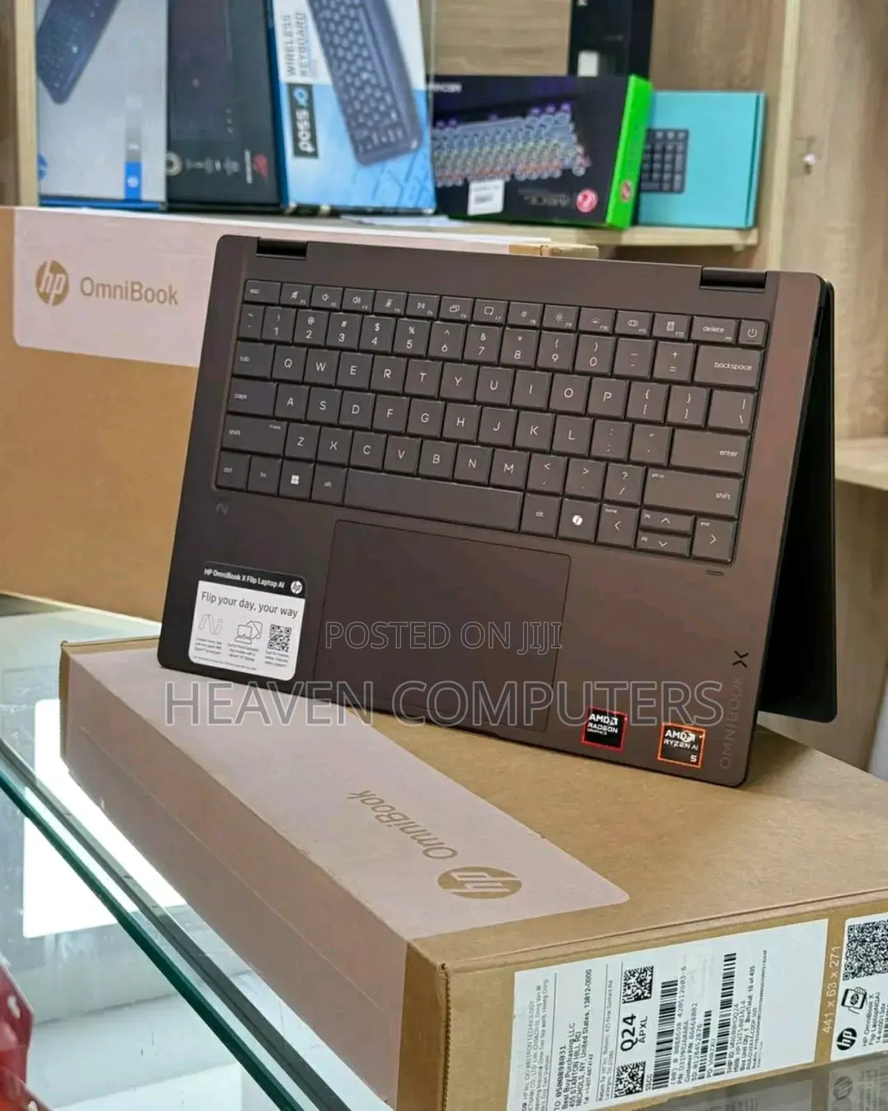 New Laptop HP OmniBook X Flip 14" 16GB AMD Ryzen 5 SSD 512GB
