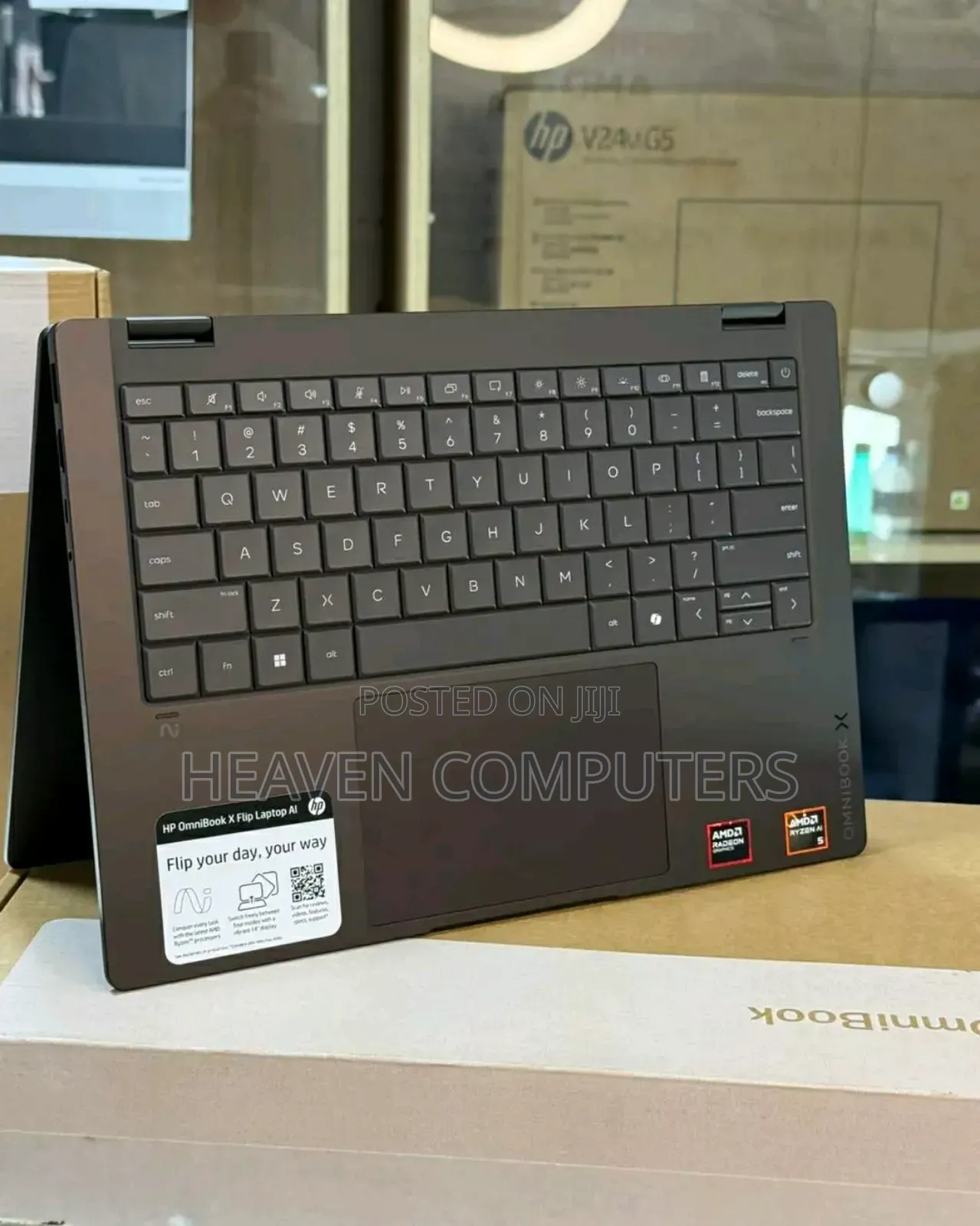 New Laptop HP OmniBook X Flip 14" 16GB AMD Ryzen 5 SSD 512GB