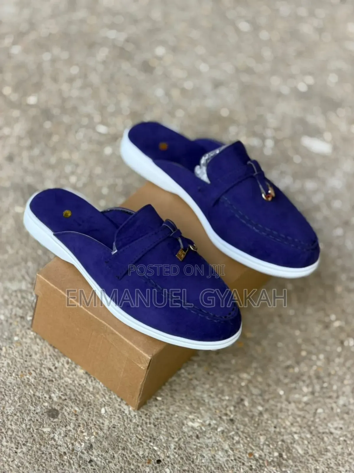 Classic Loro Piana Half Loafers