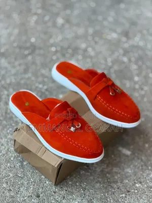 Classic Loro Piana Half Loafers
