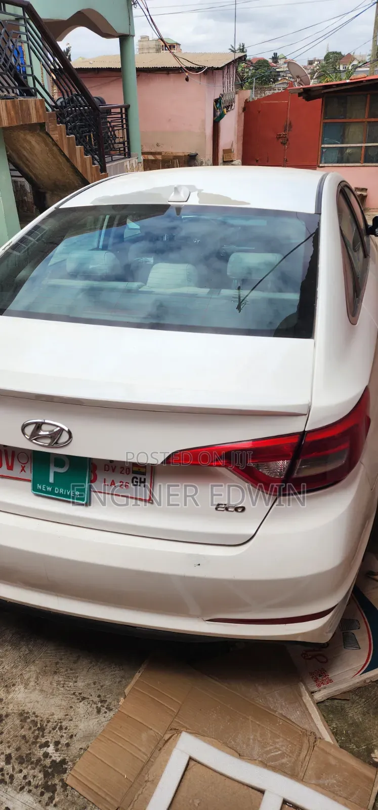 Hyundai Sonata Eco 4dr Sedan (1.6L 4cyl Turbo 7AM) 2015 White
