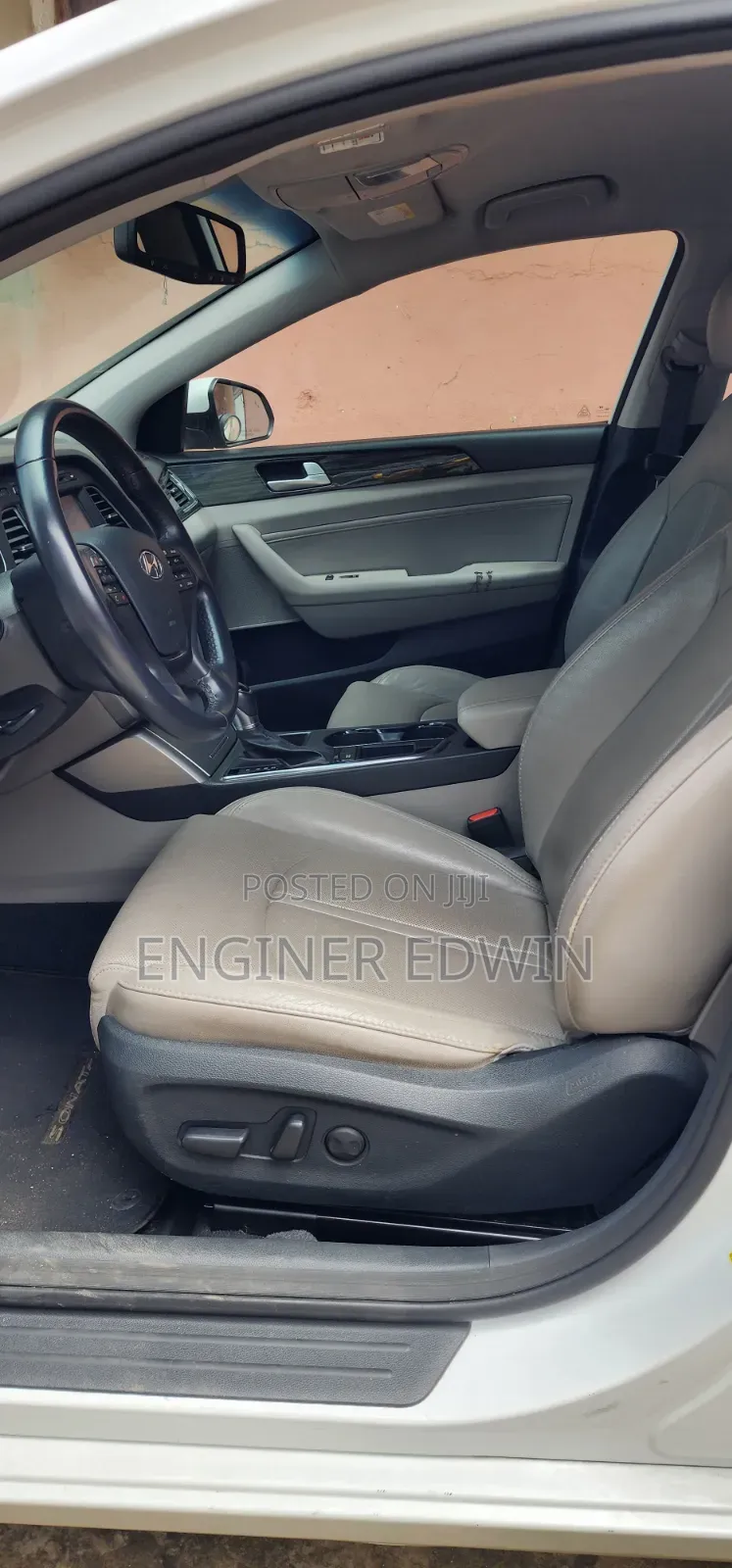 Hyundai Sonata Eco 4dr Sedan (1.6L 4cyl Turbo 7AM) 2015 White