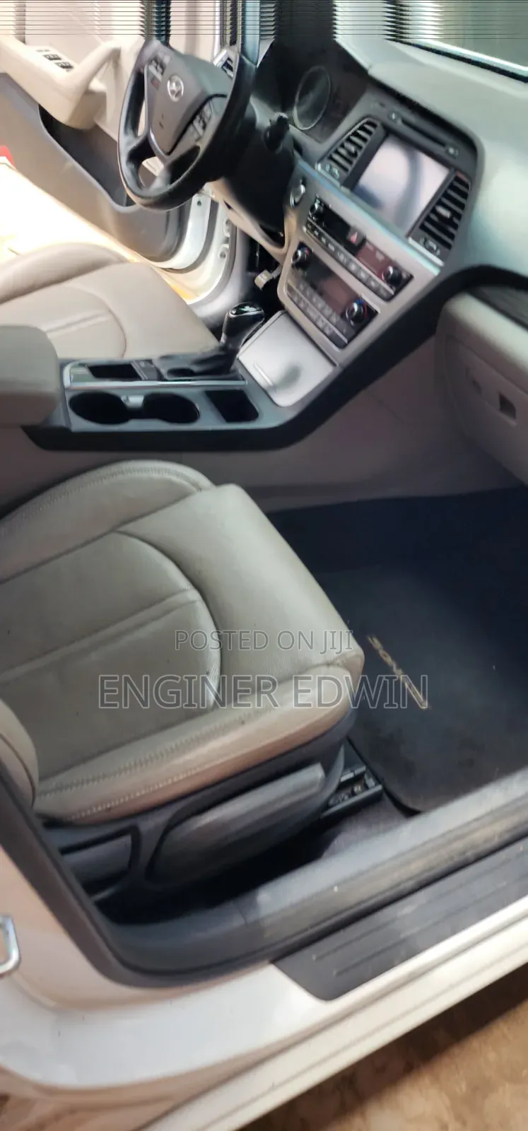 Hyundai Sonata Eco 4dr Sedan (1.6L 4cyl Turbo 7AM) 2015 White