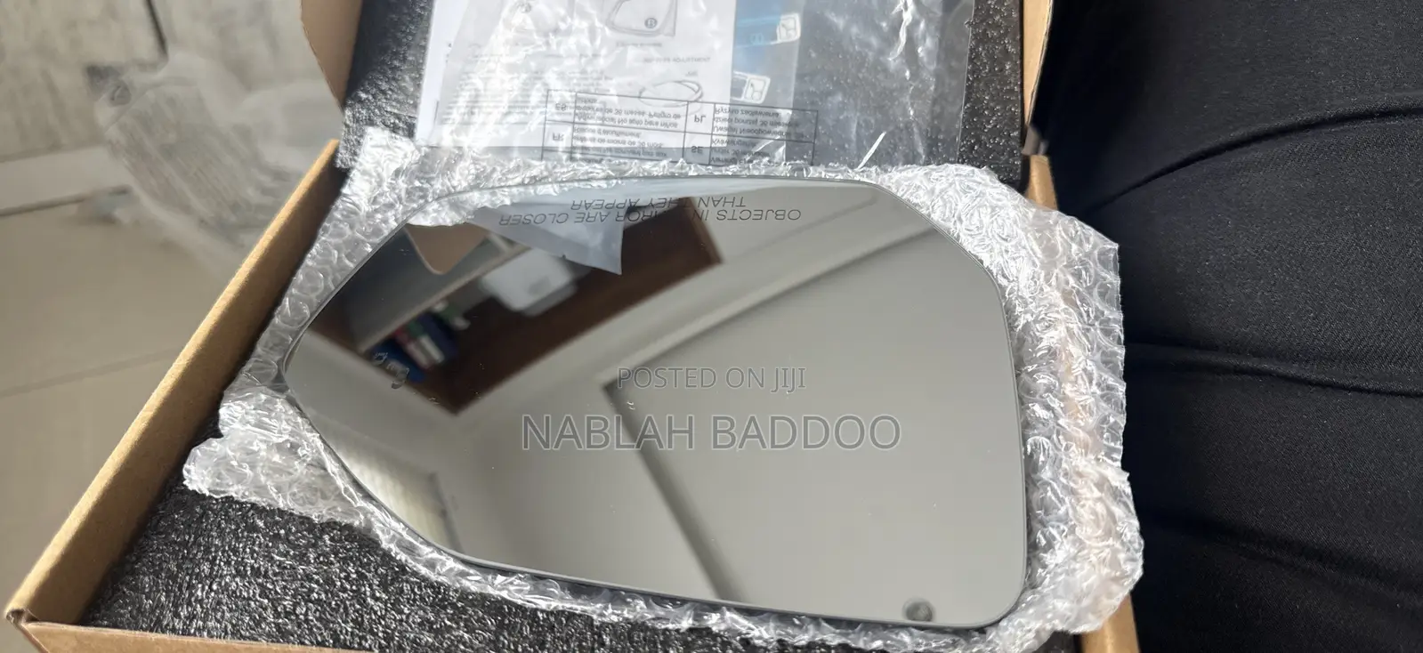 Hyundai Palisade Right Side Mirror Glass – With Blind Spot Indicator