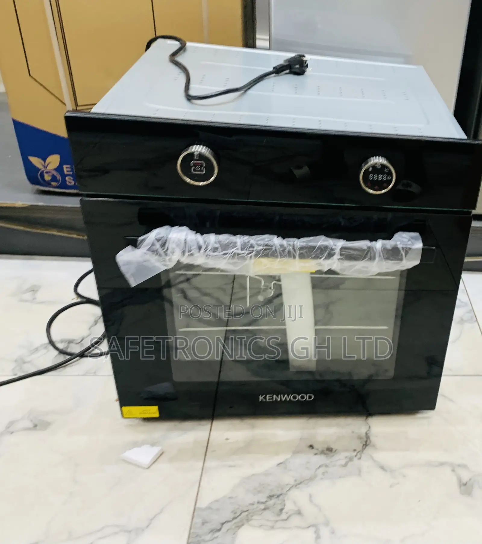 Enjoy Great(Black) Inbuilt Electric Gas Oven Kenwood