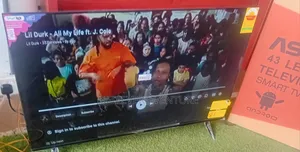 Asano 43" Smart Television – Stunning Viewing Experience