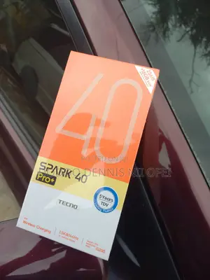 New Tecno Spark 40 Pro+ 256 GB Black