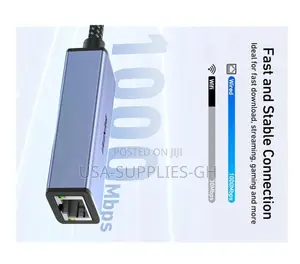 BENFEI USB 3.0/USB-C to Ethernet Adapter RJ45 Network Dongle From USA