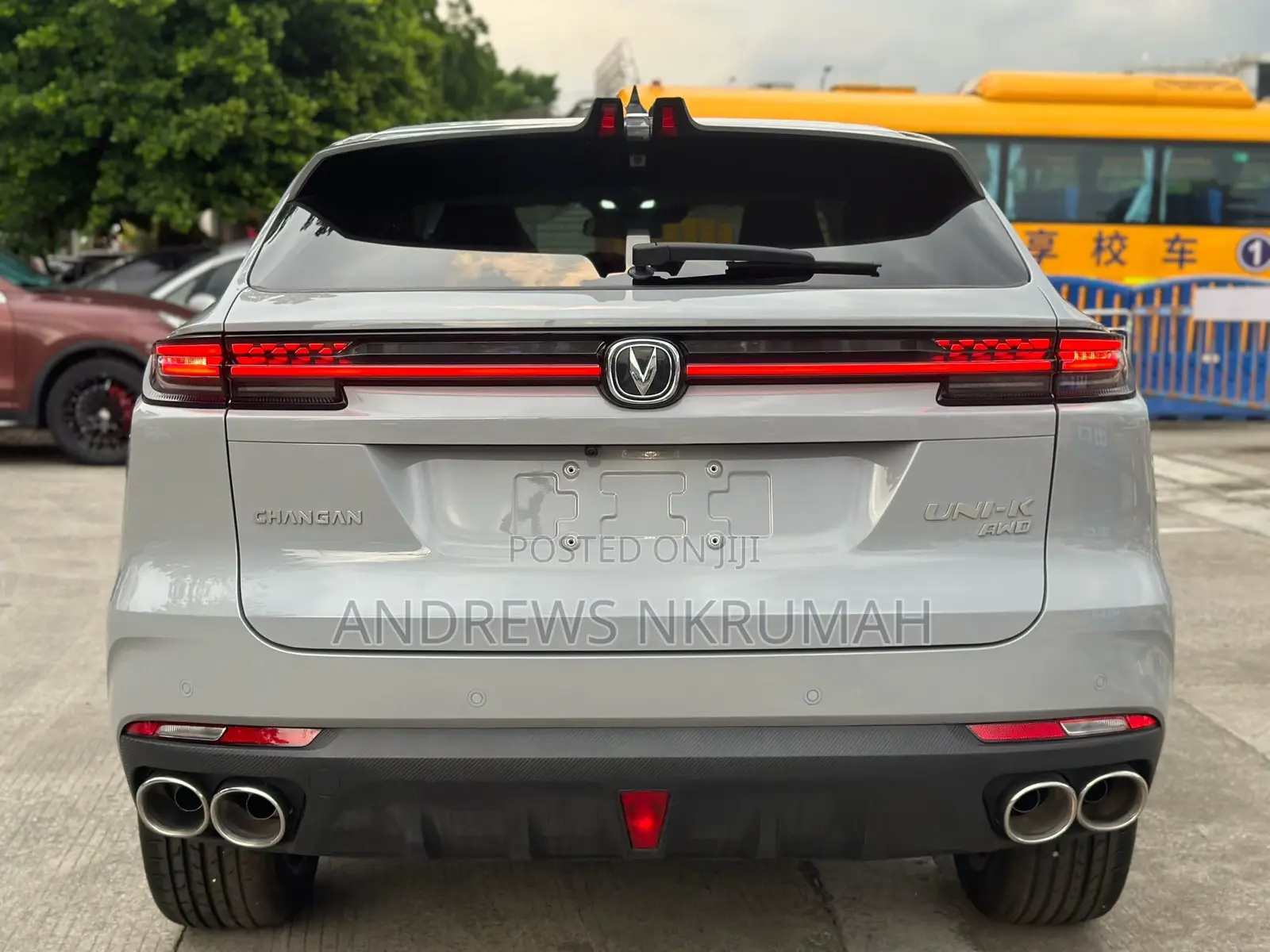 New Changan UNI-K 2.0 Petrol AWD 2025 Gray