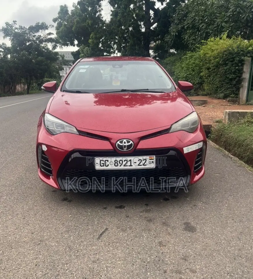 Toyota Corolla SE 4dr Sedan (1.8L 4cyl CVT) 2017 Red