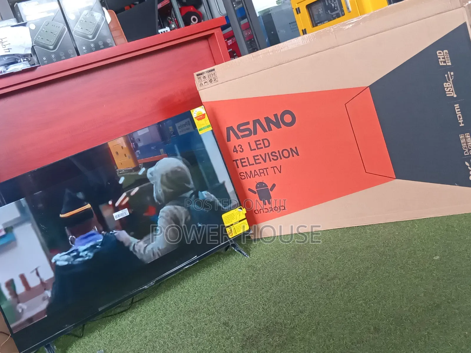 43-Inch Asano Smart TV – Beautiful Picture Quality, Smart Technology