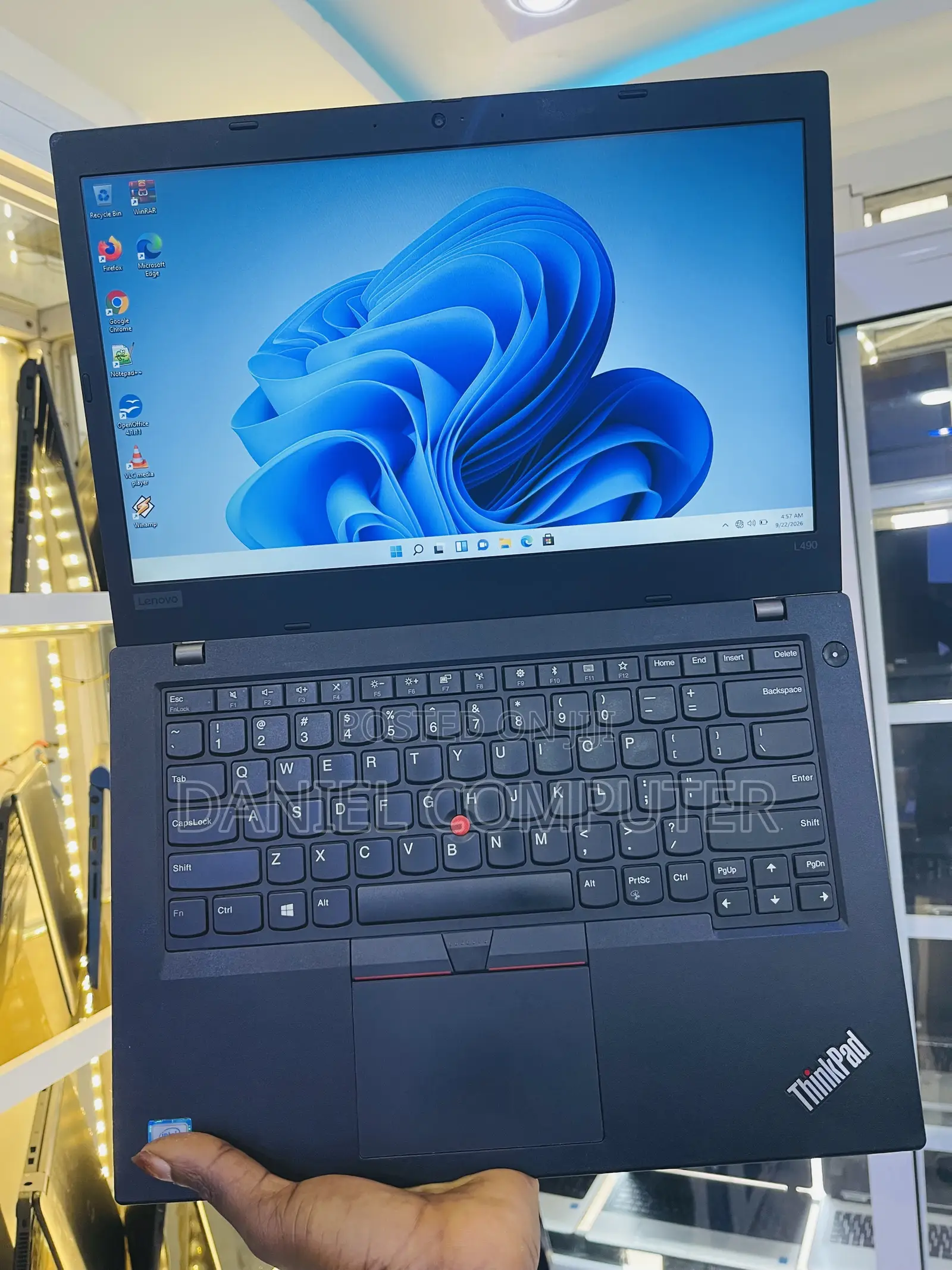 Laptop Lenovo ThinkPad L490 8GB Intel Core i5 SSD 256GB