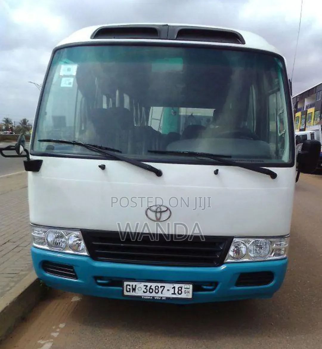 Toyota Coaster for Rent.