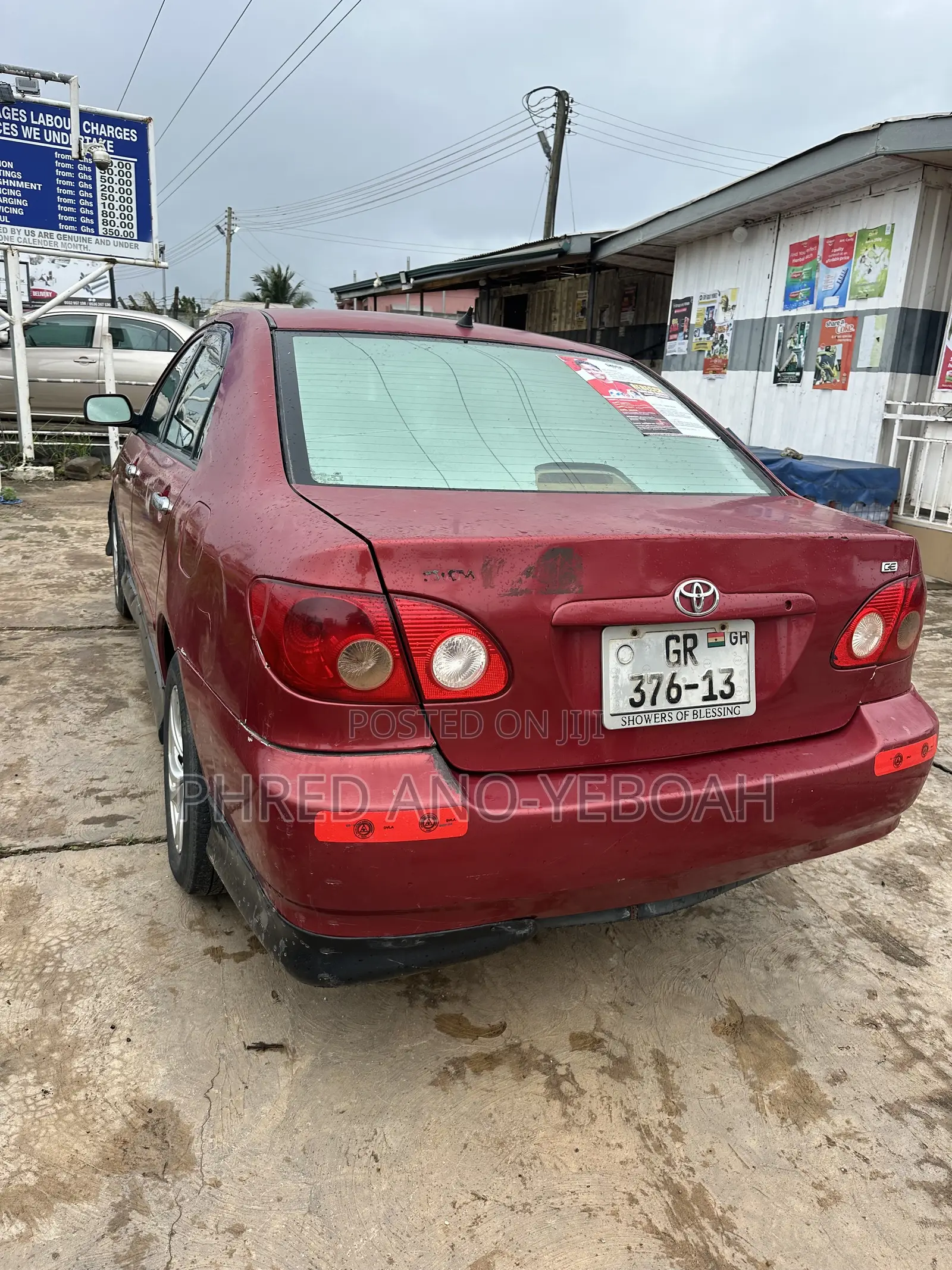 Toyota Corolla CE 2007 Red
