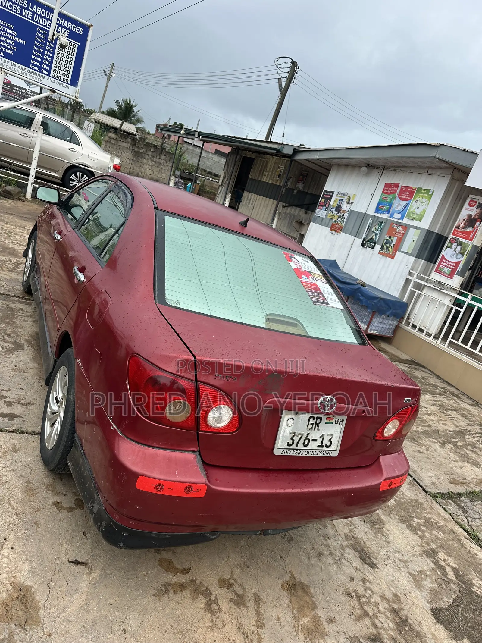 Toyota Corolla CE 2007 Red
